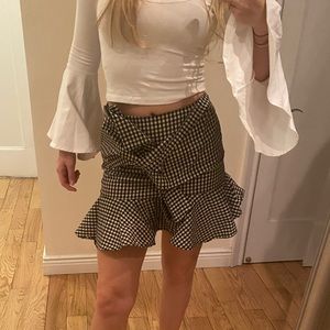 Gingham Skirt